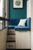 Самодельный диван на балкон
