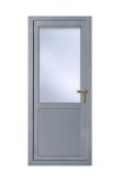 Алюминиевые двери со стеклом межкомнатные