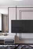 Телевизор на стене в спальне варианты оформления