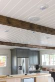 Доски на потолок в деревянном доме