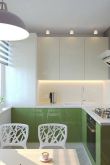 Дизайны кухонь в квартирах с маленькой площадью