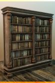 Старый книжный шкаф