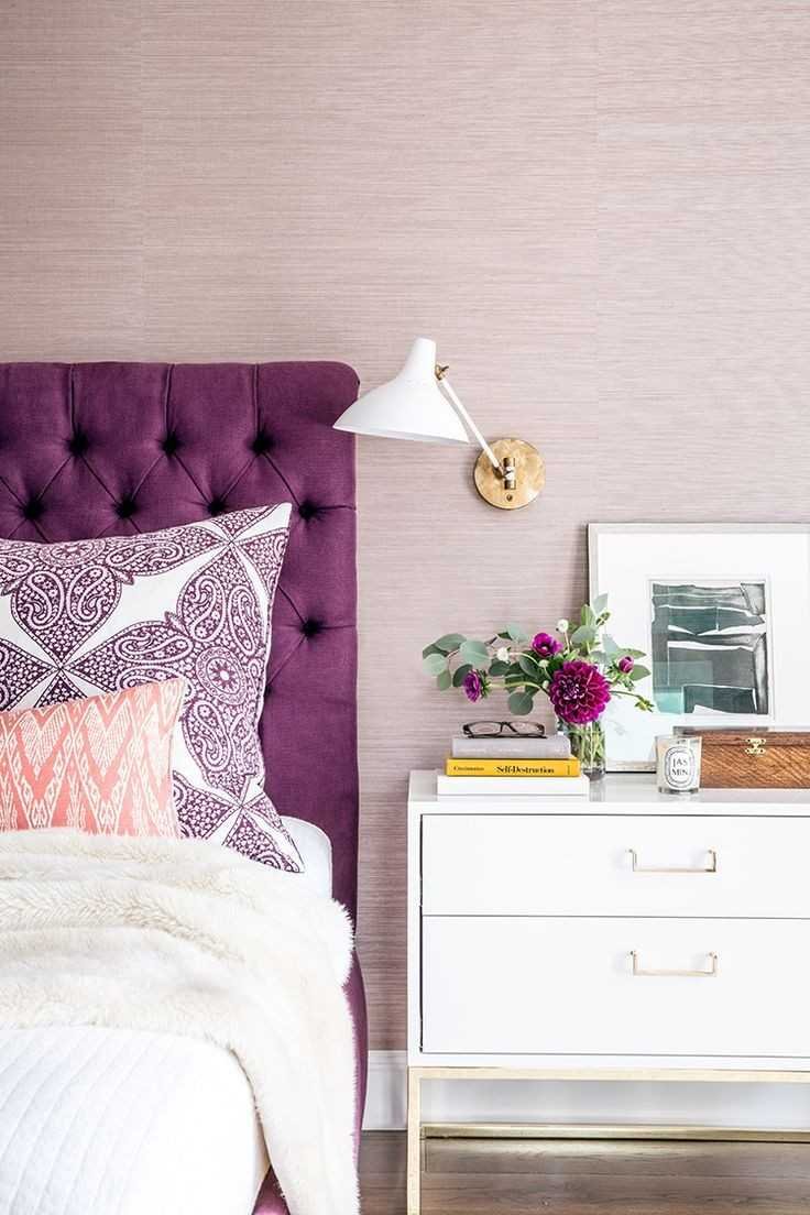 Интерьер в сиреневых тонах