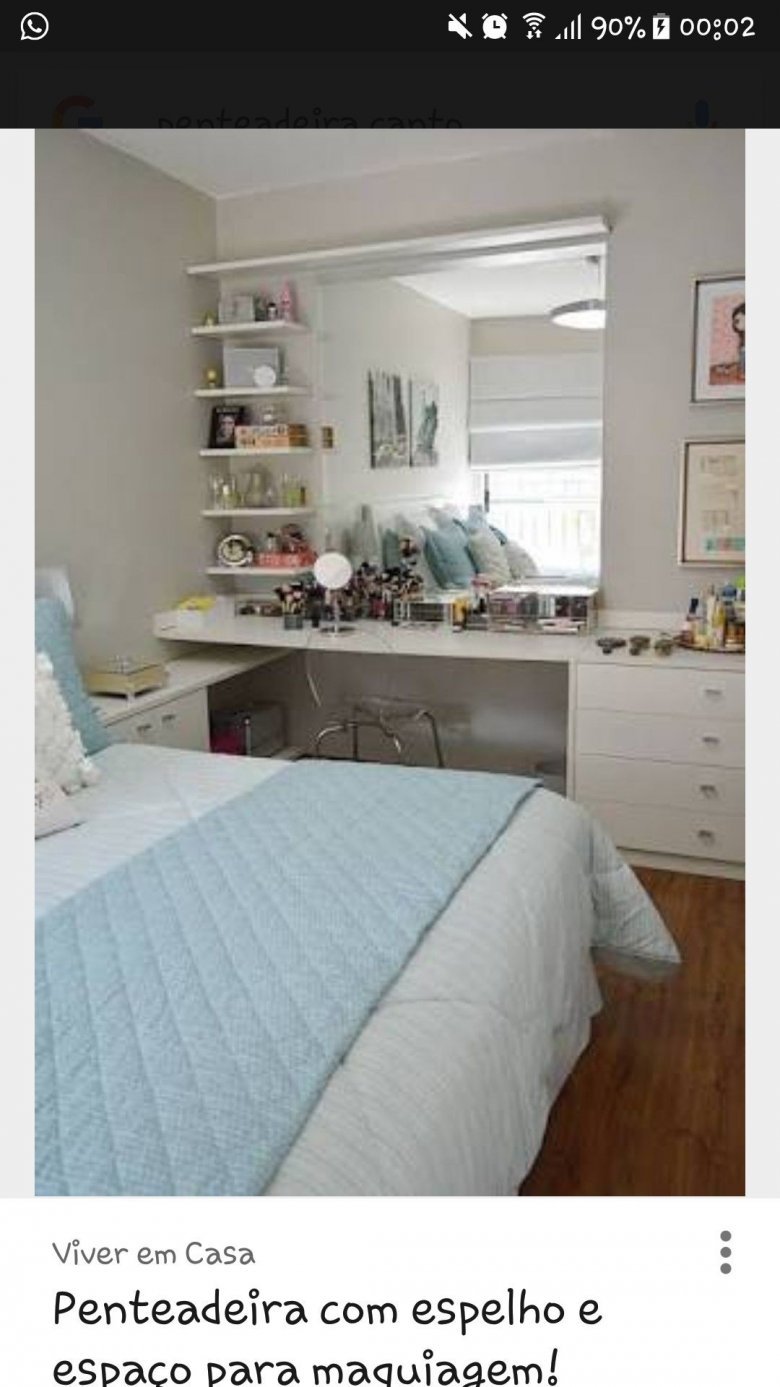 Швейный уголок в спальне