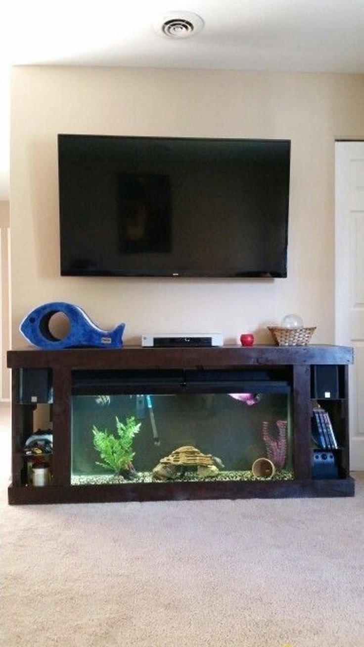 Аквариум тумба под телевизор