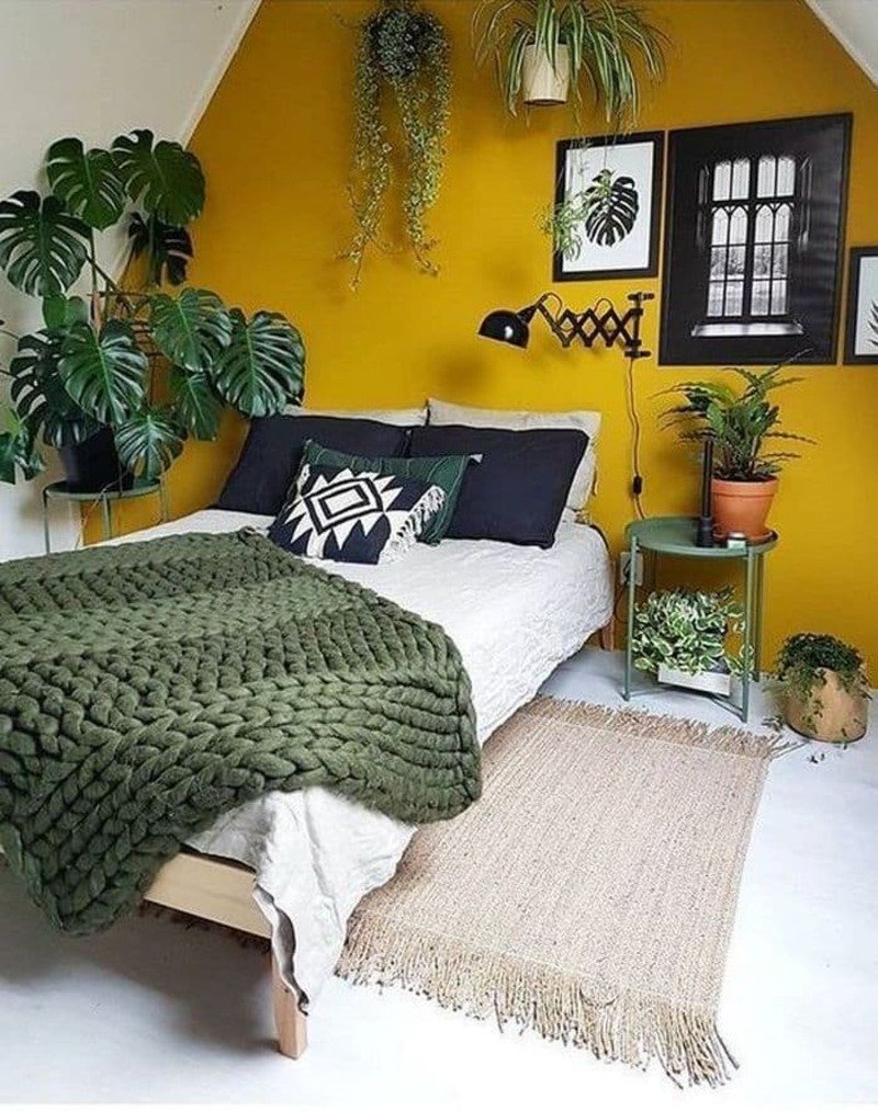 Спальня Сканди зеленый