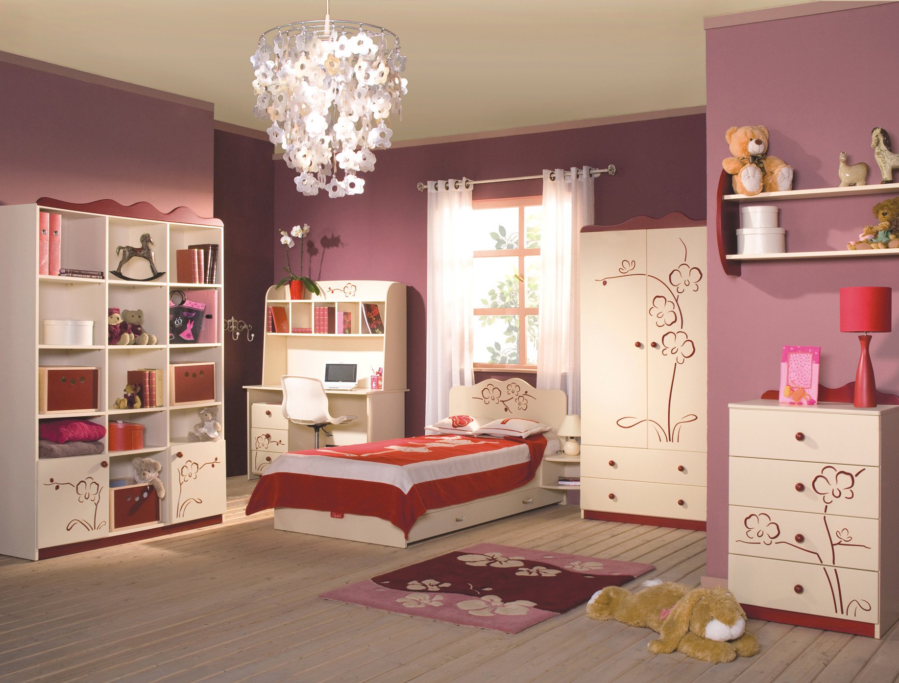 Детские набор комната. Детская мебель Польша Меблик. Меблик Орхидея. Мебель для девочки в комнату. Детские комнаты для девочек.