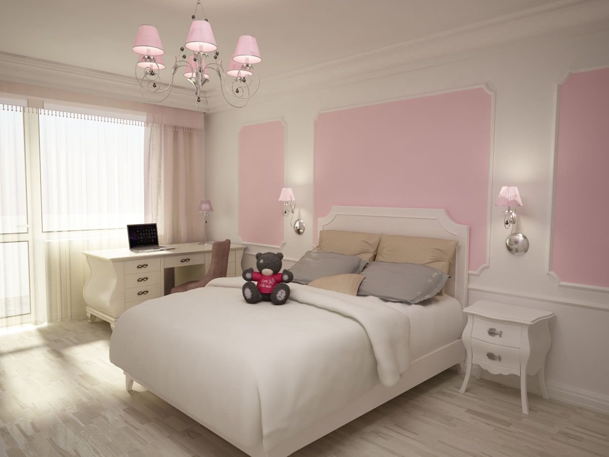Бело розовые тона. Спальня в бело розовых тонах. Бело розовая спальня. Спальня в розовом цвете. Спальня в розово бежевых тонах.