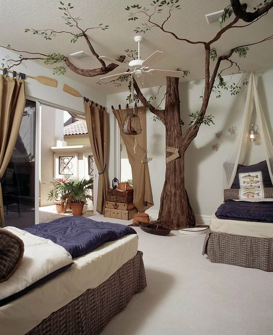 Спальня в сказочном стиле