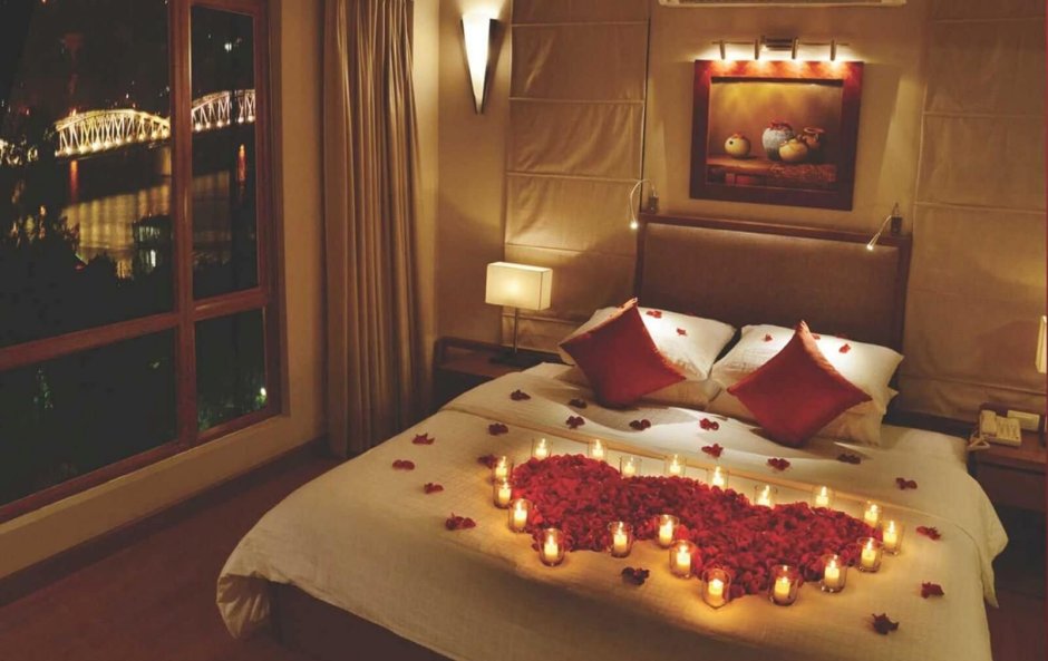 Романтика в спальне