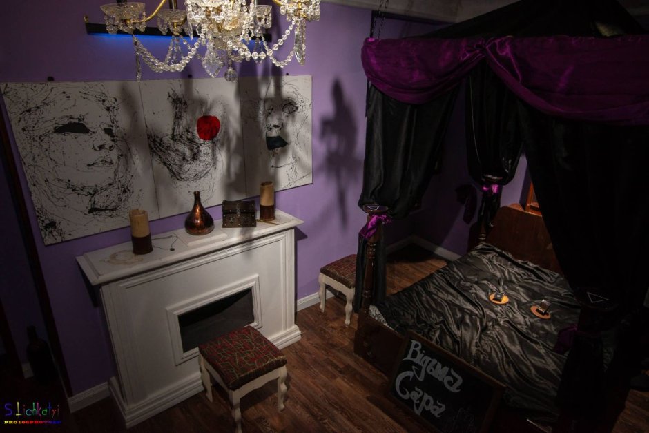Спальня в стиле ведьмы