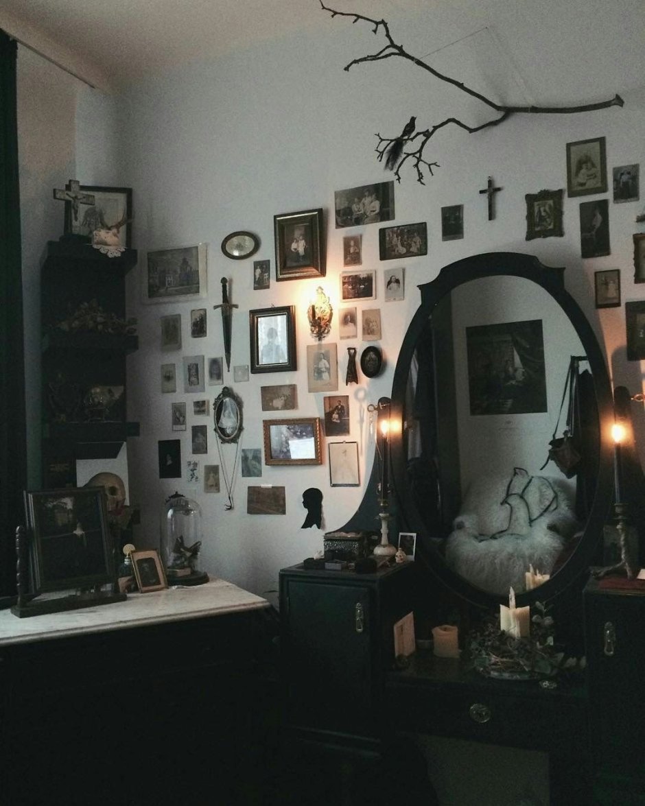 Комната в ведьминском стиле