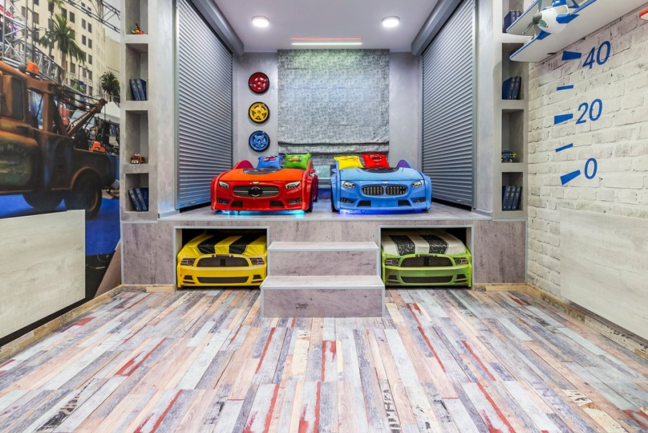 Детская комната гараж