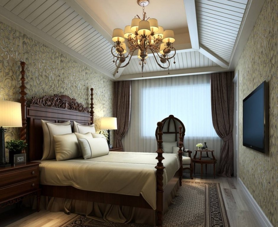 Люстры для спальни в классическом стиле