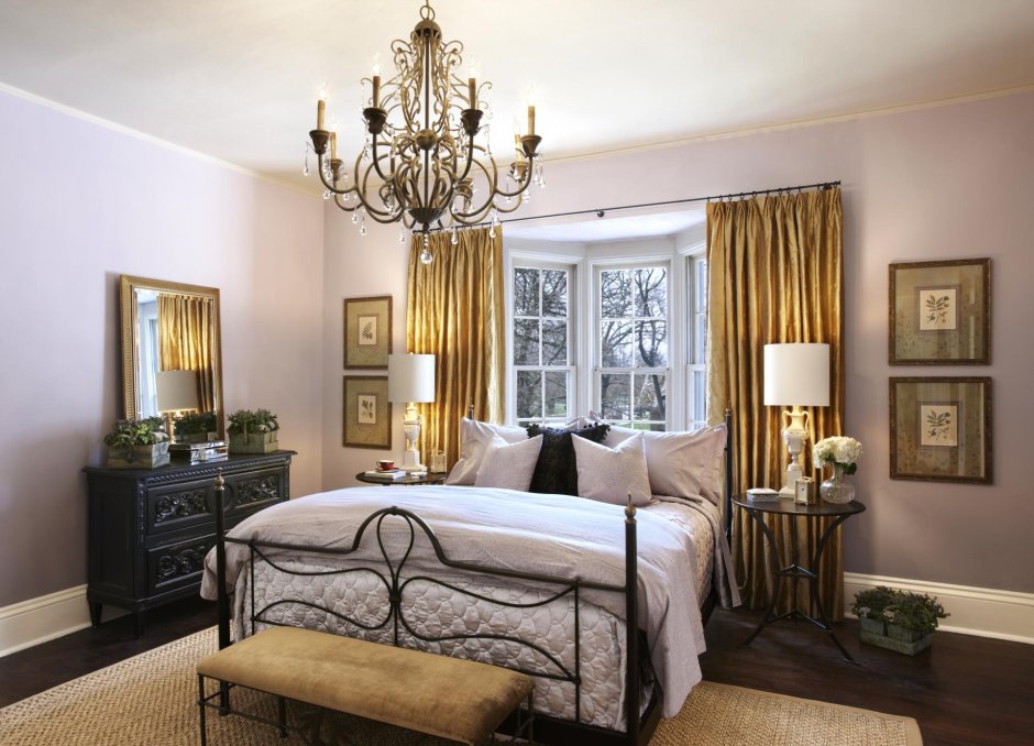 Люстра в спальню