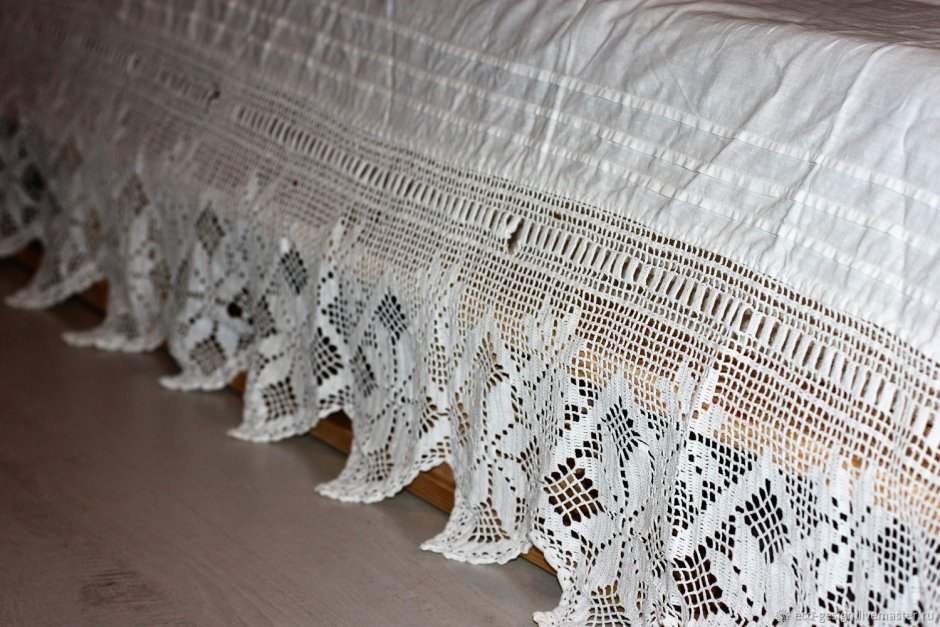 Винтаж кружевные Подзоры