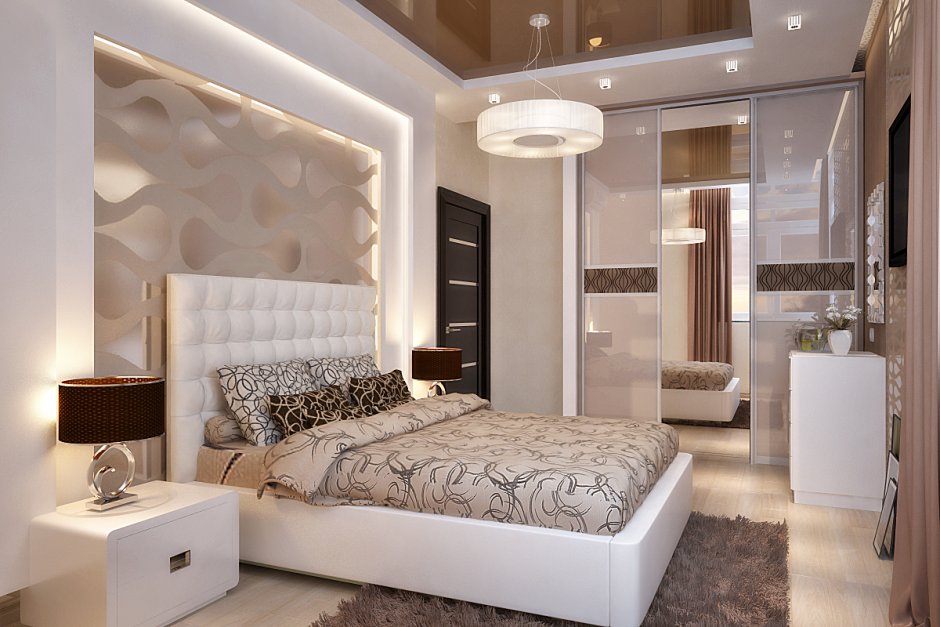 Красивые стильные спальни