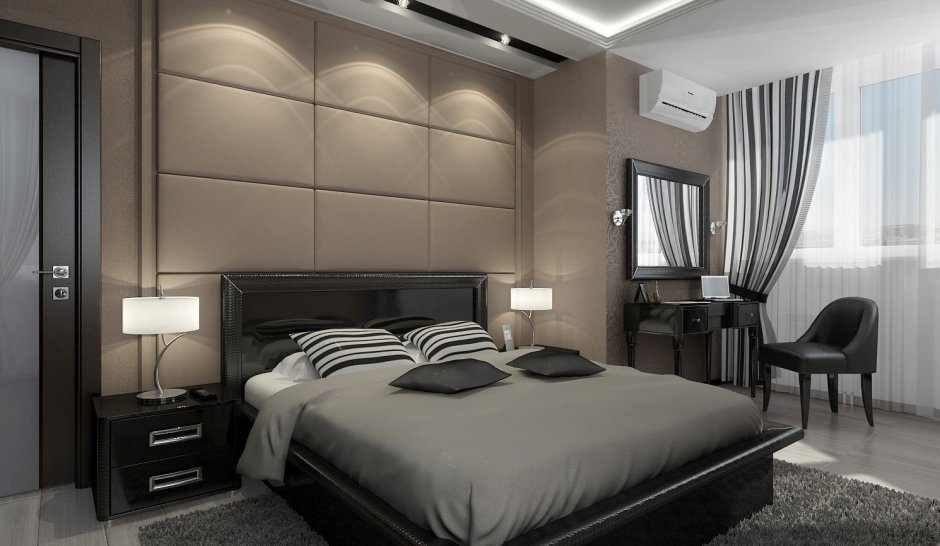 Спальня в минималистическом стиле