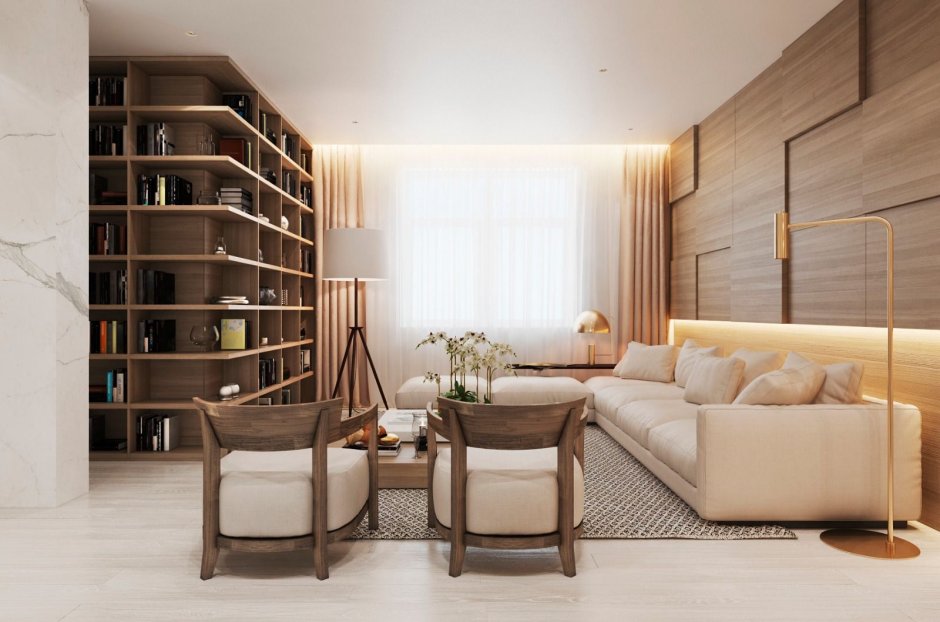 Студии интерьер 50кв