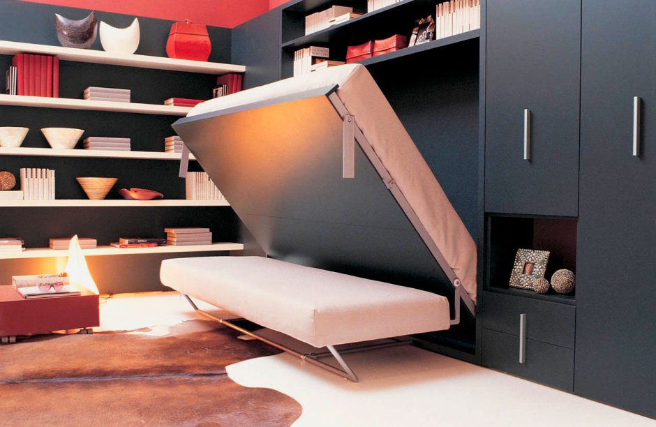 Кровать стенка трансформер Мерфи