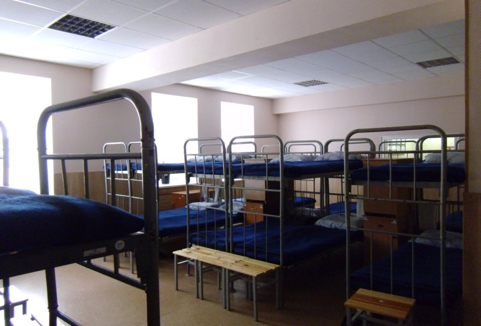 Размещение военнослужащих в казарме