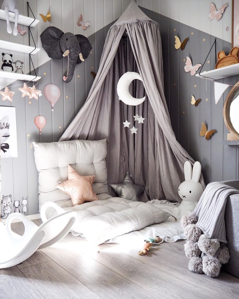 Декор детской комнаты