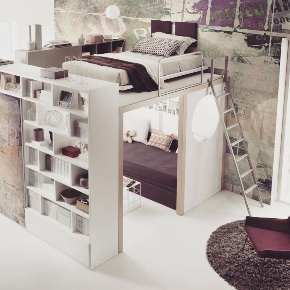 Кровать чердак Спейс