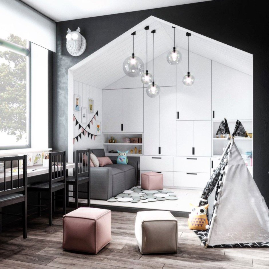 Стильные детские комнаты
