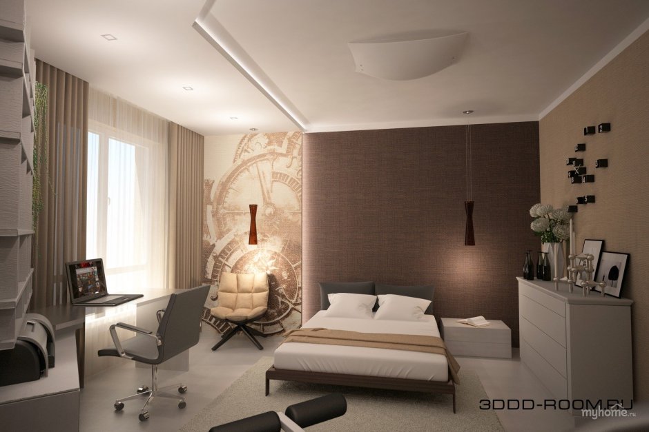 Спальня кабинет