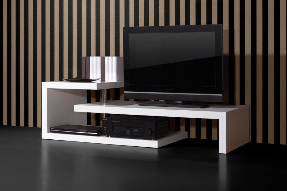 Тумба под ТВ Модерн (АЙМЕБ 1) арт57, черный