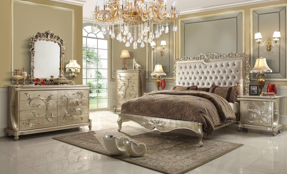 Мебель для спальни в стиле Барокко