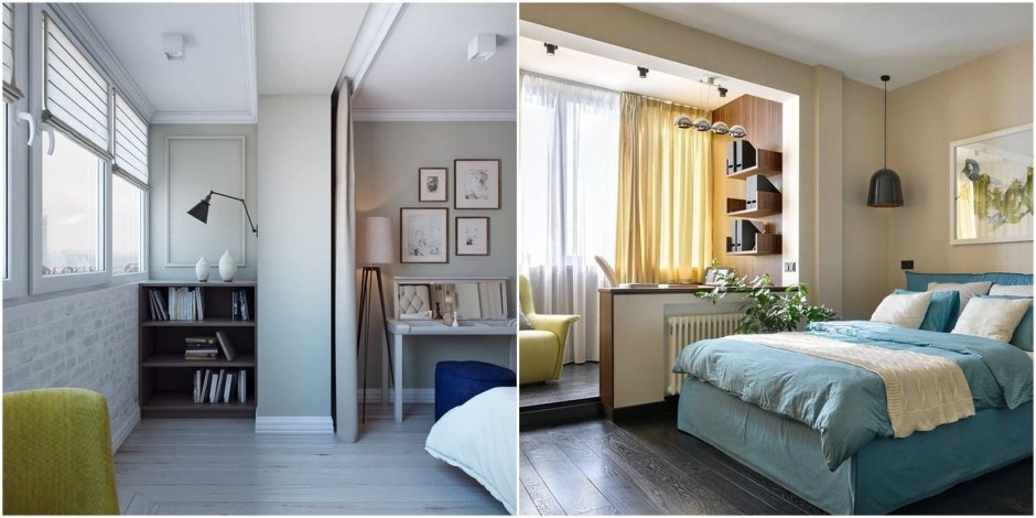 Спальня в минималистическом стиле 12 кв.м