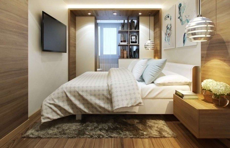 Спальня на балконе