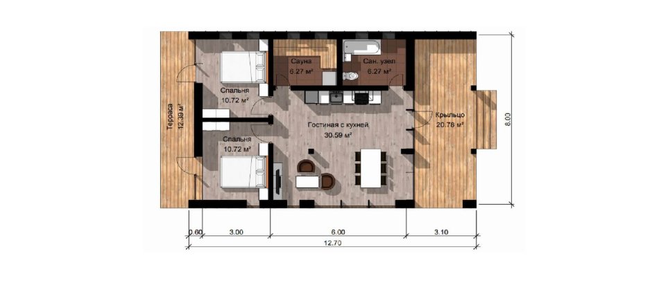 Планировка финских домов 100-120 кв.м