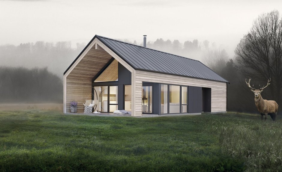 Барнхаус одноэтажный lato