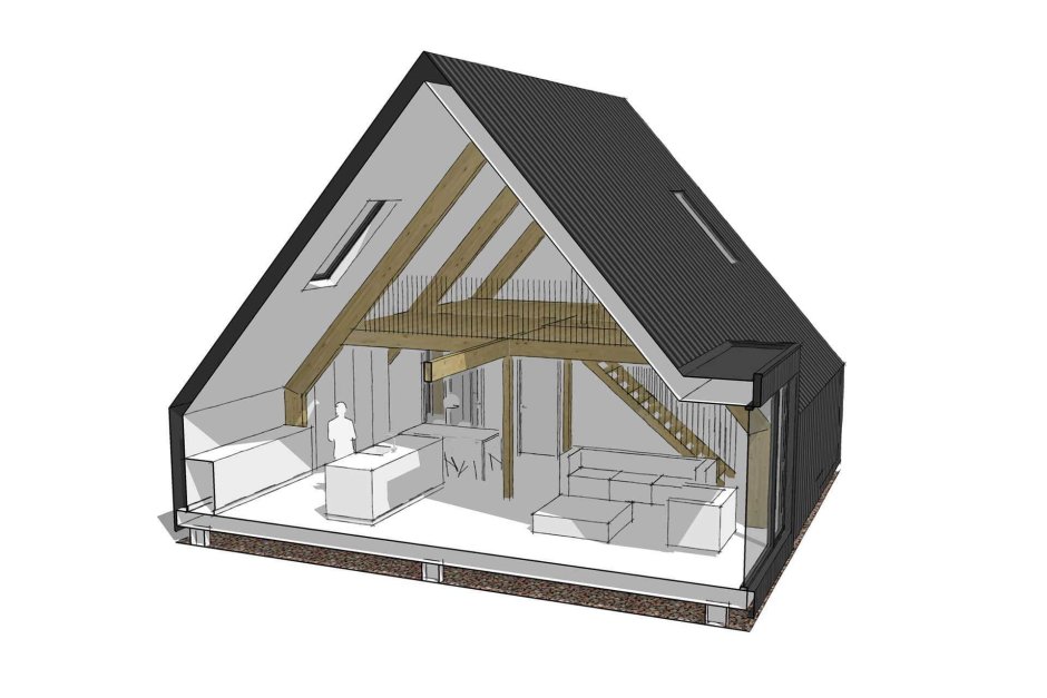 Проекты финских одноэтажных домов с сауной до 150 м2