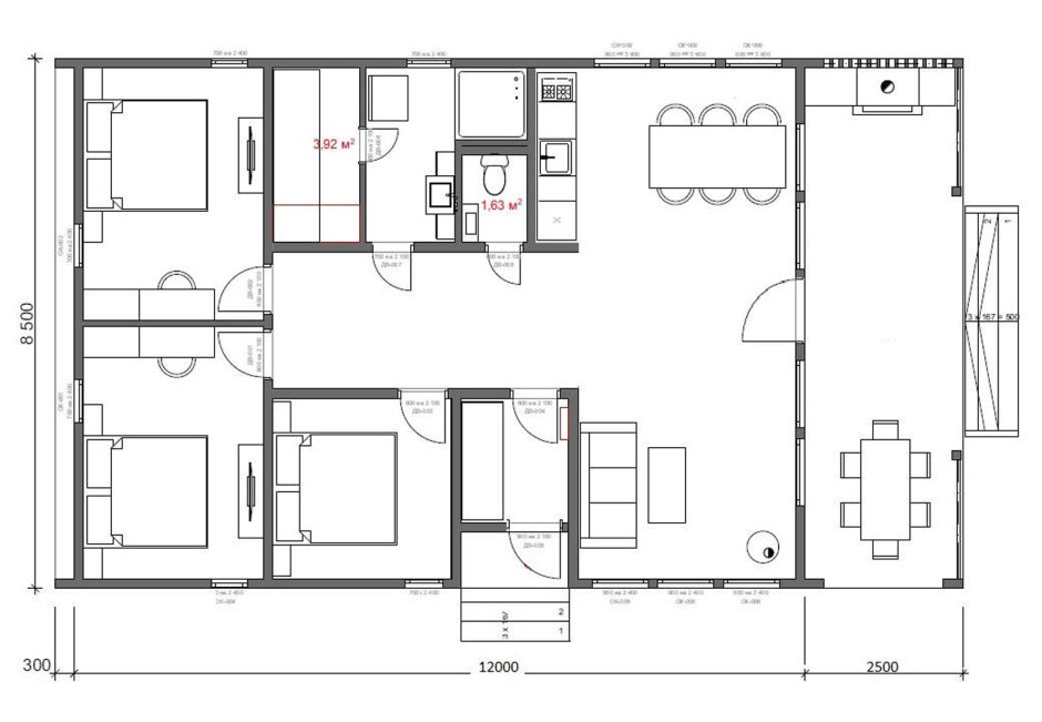 Барнхаус lato 120