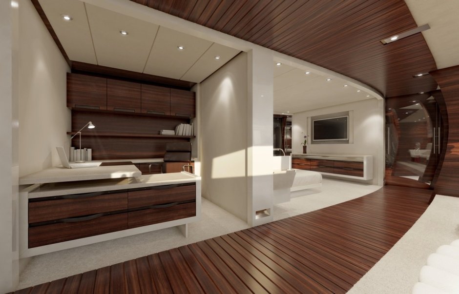 Sunseeker Manhattan 73 интерьер