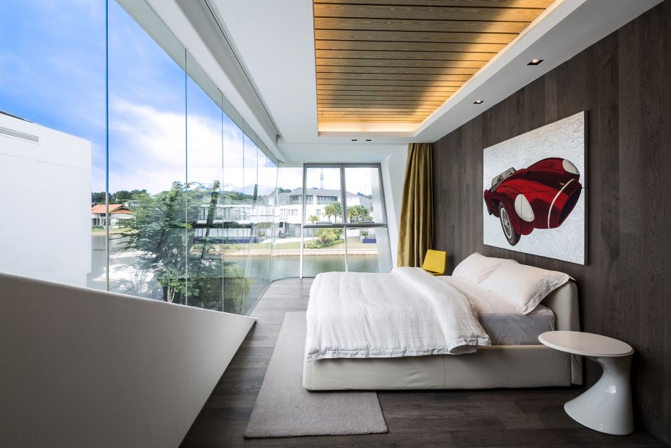 Мини кабинет в спальне