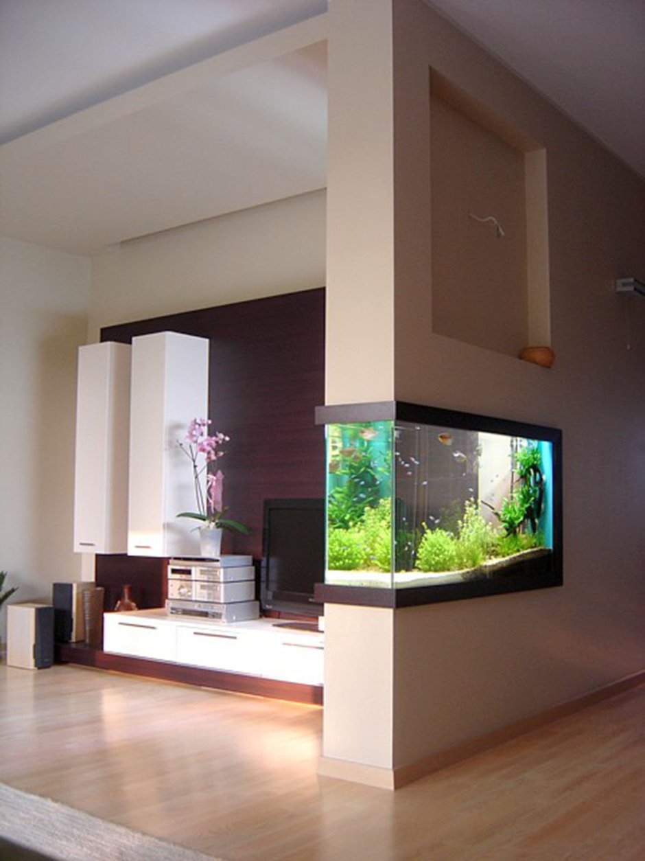 Место для телевизора в гостиной