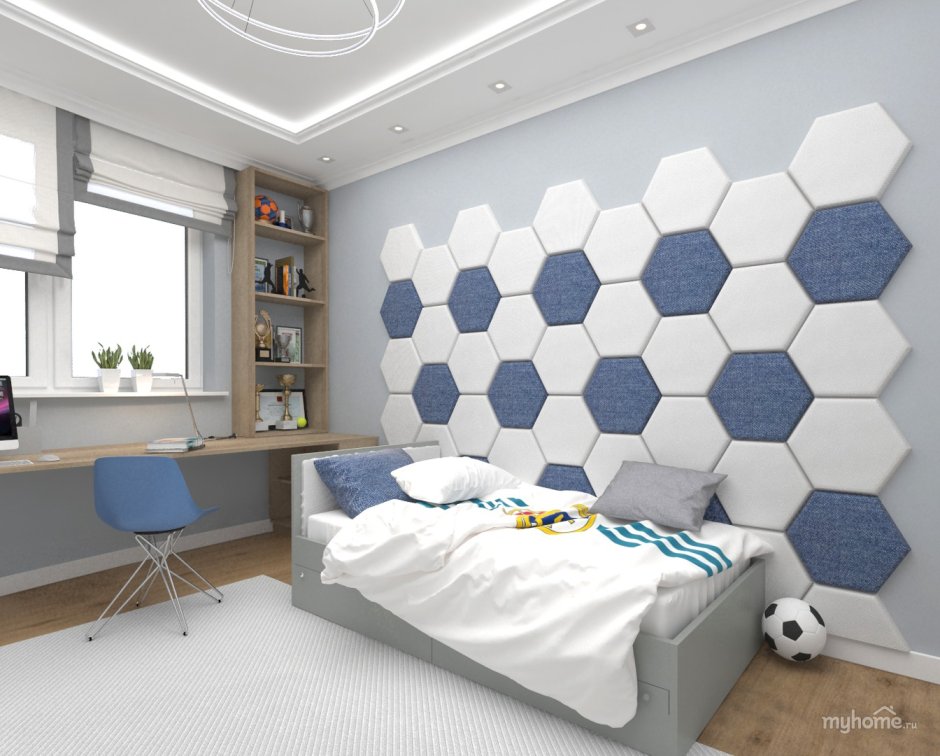 Детская комната футболиста