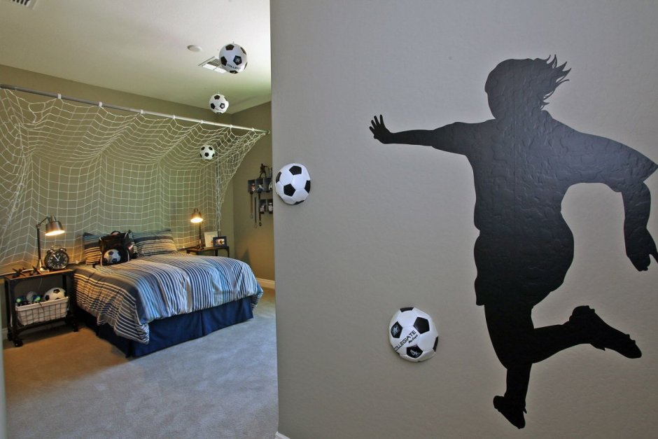 Комната футбол в джунглях