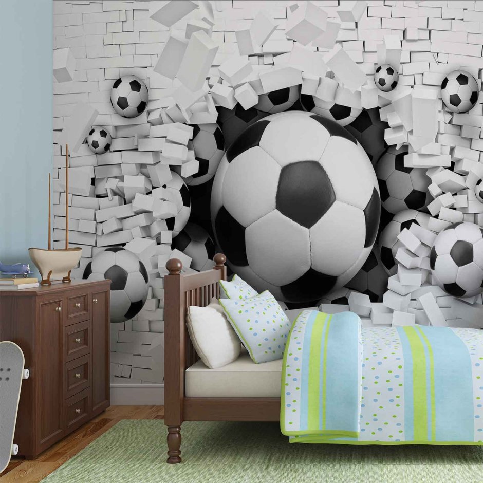 Футбольная комната для мальчика