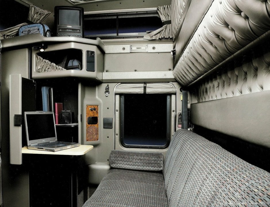 Kenworth w900 салон спальник