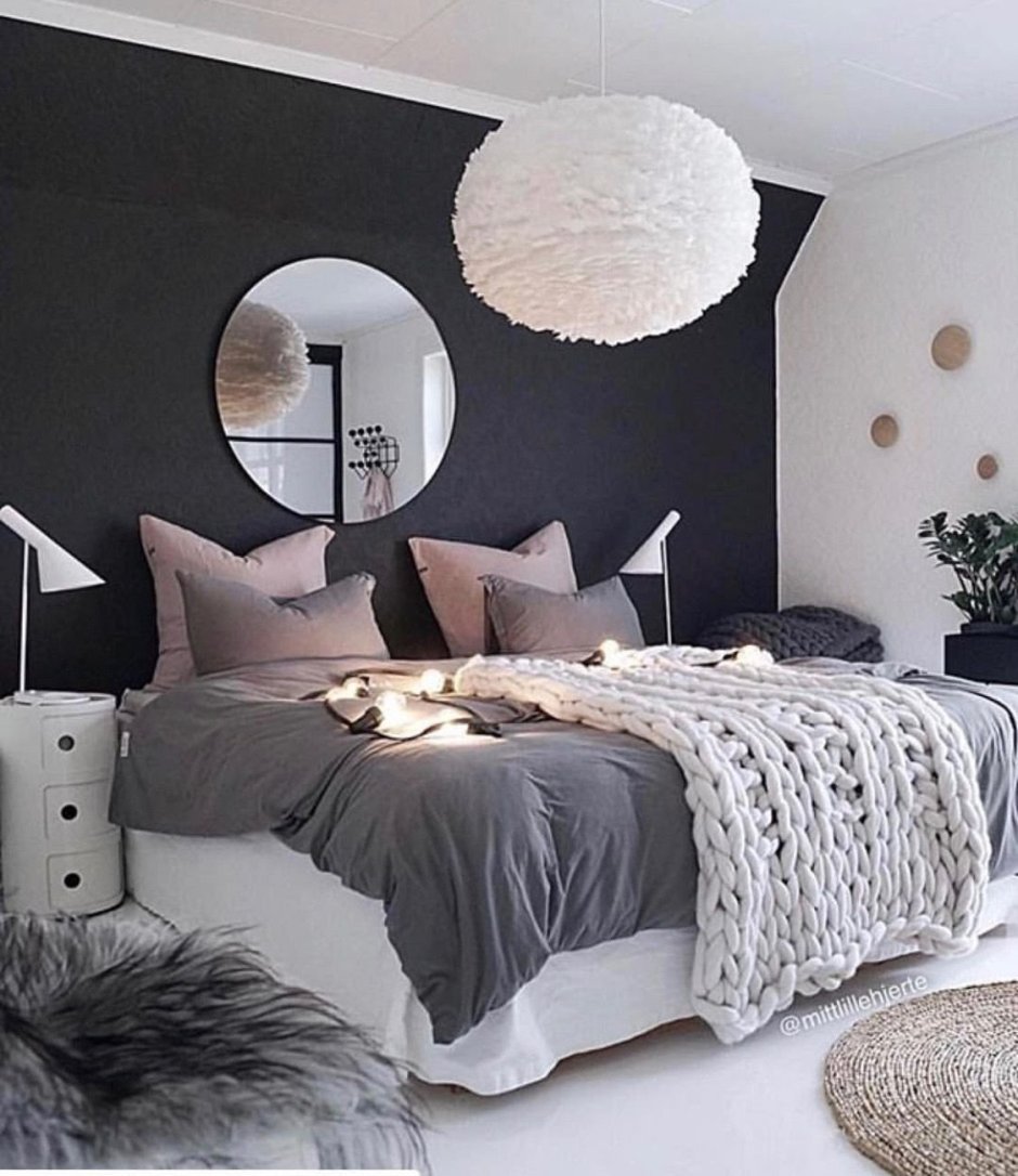 Необычный декор для спальни