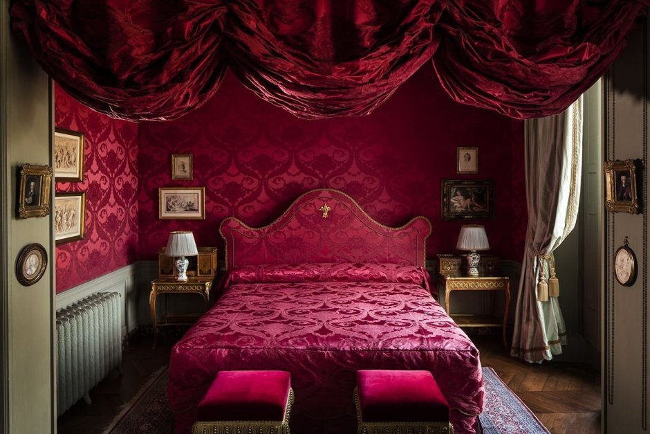 Шато де Виллет интерьер в Париже