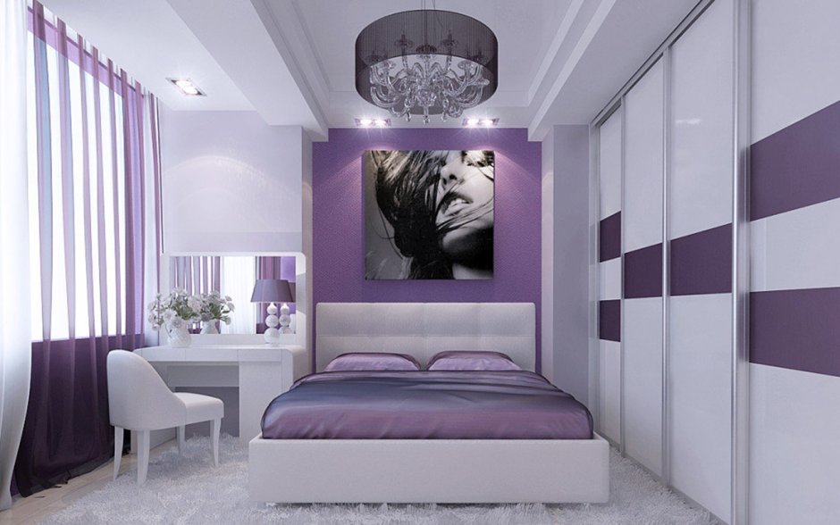 Лавандовая спальня Доусон