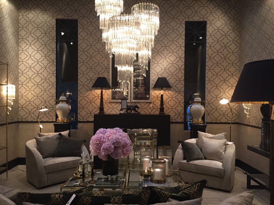 Люстры в стиле арт деко в интерьере