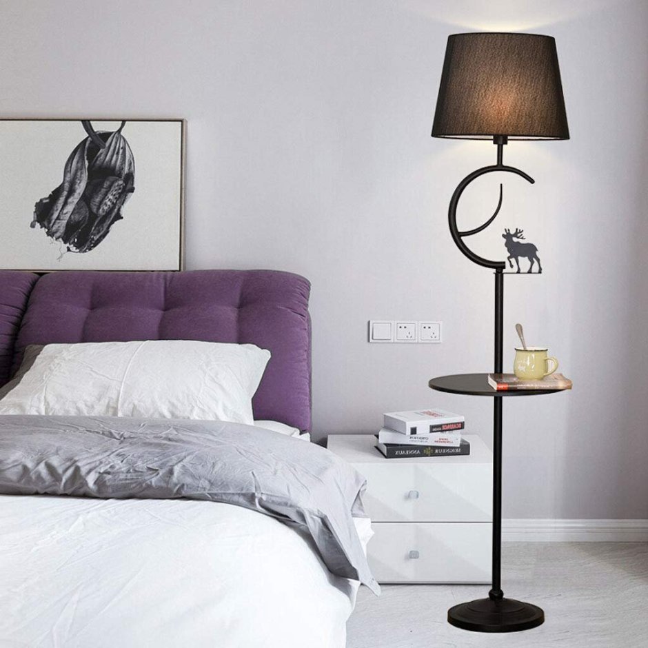 Светильник прикроватный напольный