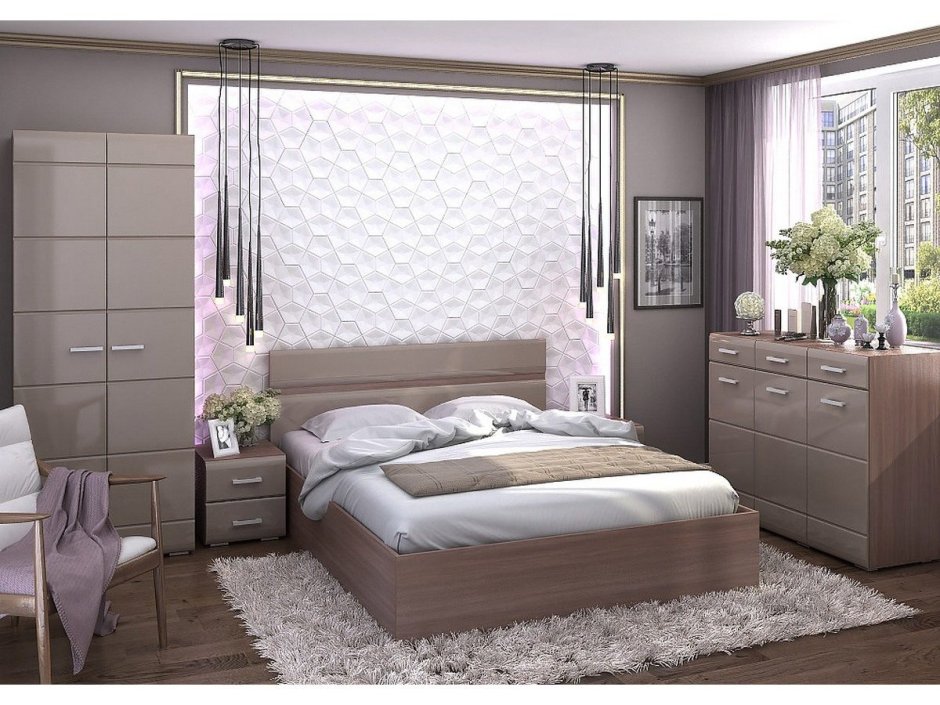 Спальный гарнитур Вегас Стендмебель